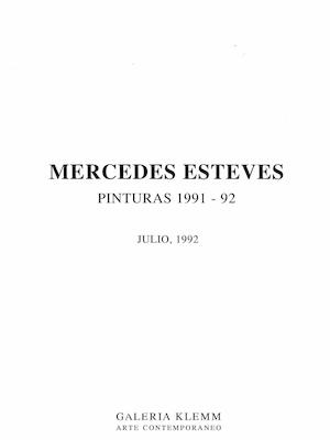 Mercedes Esteves - Pinturas 1991/1992