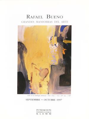 Rafael Bueno. Grandes maniobras del arte